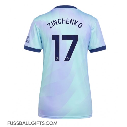 Arsenal Oleksandr Zinchenko #17 Fußballbekleidung 3rd trikot Damen 2024-25 Kurzarm